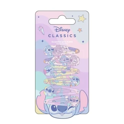 Abbildung von Stitch Haarspangen Beauty Set für Mädchen, enthält 6