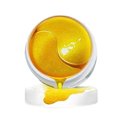 Abbildung von Colorful 60 Stück Augenpads Collagen Eye pads Kollagen Augenpads, Hydrogel Augenklappen mit Hyaluronsäure Feuchtigkeitsspendend für augenringe, tränensäcke, Falten, dunkle Kreise