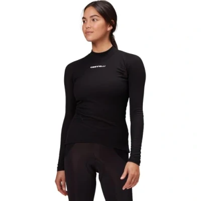 Abbildung von CASTELLI Damen Flanders 2 W WARM LS Sweatshirt, Schwarz, S