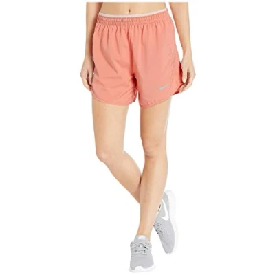 Abbildung von Nike Damen W NK Tempo LX 5IN Sport Shorts, pink Quartz/Echo pink/Reflective silv, M