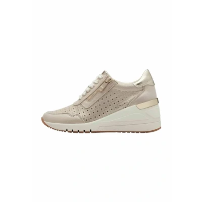 Abbildung von Marco Tozzi Sneaker low, Damen, Größe: 40, Platinum comb Schuhe