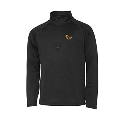Abbildung von Savage Gear Regenerator Half Zip Fleece Kombu Green L Angelweste