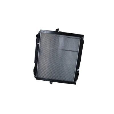Abbildung von NRF 56073 Kühler, Motorkühlung Aluminium 982 760 56 mit Rahmen Kühlrippen gelötet