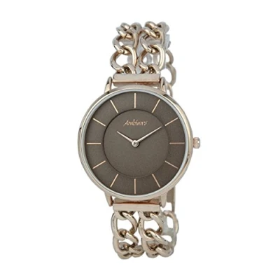 Abbildung von Arabians Damen Analog Quarz Uhr mit Edelstahl Armband DBA2243M