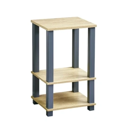 Abbildung von Kesper Regal, Material: MDF, Maße: B 34 x T 29 H 58,5 cm, Farbe: Somona Eiche Dekor, Grau 18450
