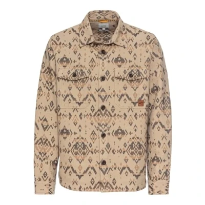 Abbildung von camel active MIT Jacquardmuster Leichte Jacke, Herren, Größe: Medium, Sand