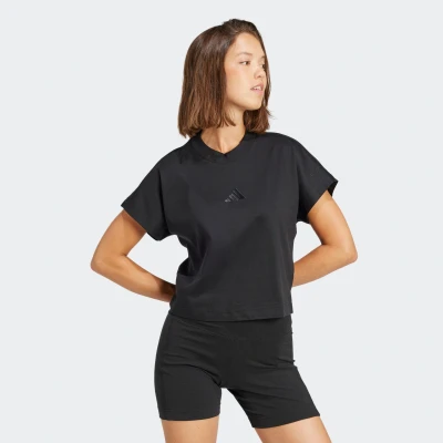 Abbildung von adidas Performance ALL Tshirt basic, Damen, Größe: Large, Black