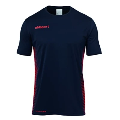 Abbildung von Uhlsport Kinder Score Trikot&amp;Shorts Kit, Marine/Fluo rot, 116