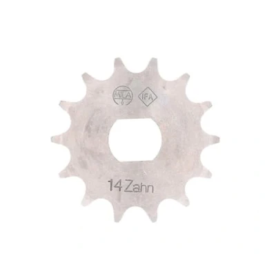 Abbildung von Kettenritzel 14 Zähne 1/2x5,4 kompatibel für SIMSON Schwalbe KR 51 50 3 4 Gang 2Takt Mofa 86