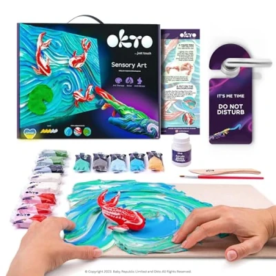 Abbildung von Creative set Kio Carps / with 30x40cm 10002