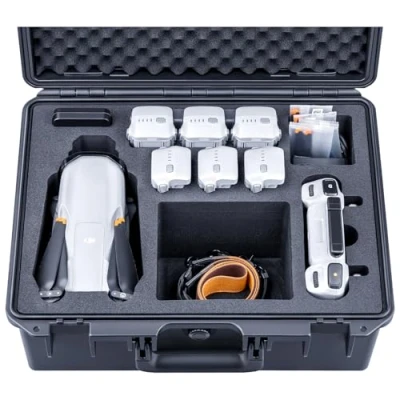 Abbildung von Lykus Titan MA320 Wasserdicht Tasche/Koffer/Case für DJI Air 3S/Air 3, RC2/RC N3,Großer Flexibler Raum,Unterstützung 7 Akkus[NUR Koffer]