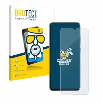 Abbildung von BROTECT Entspiegelungs Schutzglas für Samsung Galaxy S20 Schutz Folie Panzerfolie Glas Matt [Extrem Kratzfest 9H, Anti Reflex, Fingerprint]