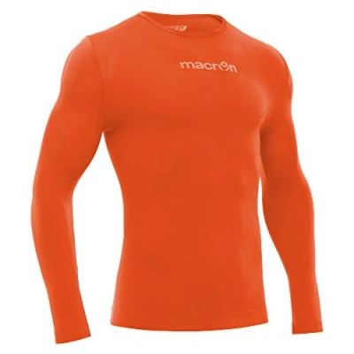 Abbildung von Macron Kompressionsshirt mit Langen Ärmeln Shirt, orange, XS
