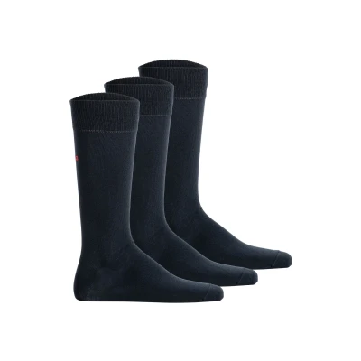 Abbildung von HUGO 3 PACK 3P RS UNI CC Socken, Herren, Größe: 35 38, Dark blue one
