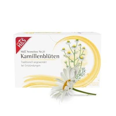 Abbildung von H&amp;S Kamillenblüten 20X1,5 g