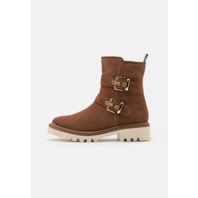 Abbildung von Tamaris Boots Stiefelette, Damen, Größe: 42, Cognac Schuhe