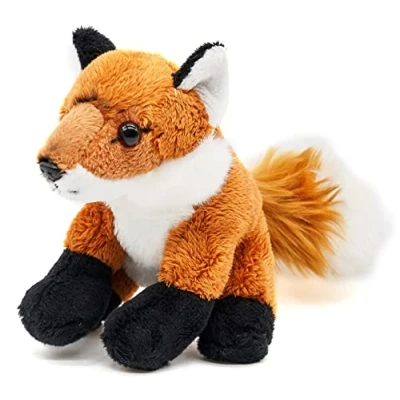 Abbildung von Uni Toys Fuchs Plushie 13 cm (Höhe) Plüsch Waldtier Plüschtier, Kuscheltier
