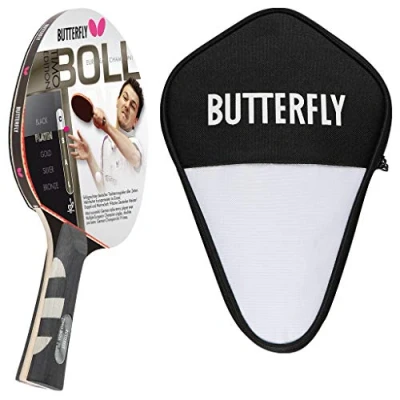 Abbildung von Butterfly 1x Timo Boll Platin 85025 Tischtennisschläger + Tischtennishülle