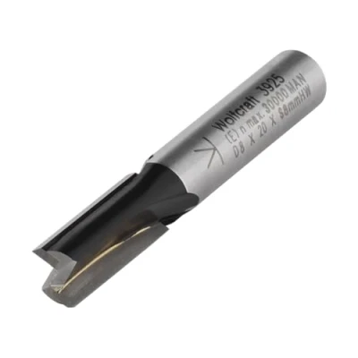 Abbildung von wolfcraft HM Nutfräser, 8 mm Schaft Ø x 16 I 3925000 Für präzise Fräsarbeiten mit der Oberfräse und stationärem Fräsmotor.
