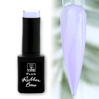 Abbildung von Flux Rubber Base Lichthärtende Gel Base, 12ml milky lilac