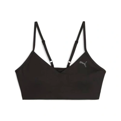 Abbildung von Puma MOVE Yogini Sportbh mit leichter Stützkraft, Damen, Größe: XL, Black