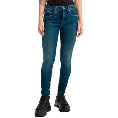 Abbildung von G STAR Damen 3301 Skinny Jeans, Blau (Worn in Meadows D05175 D763 G725), 32W / 32L