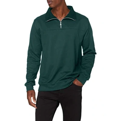 Abbildung von Trigema Herren Sweatshirt mit Reißverschluss