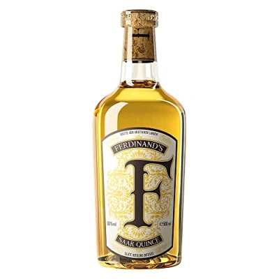 Abbildung von Ferdinand&#039;s Saar Quince Gin Rezeptur Mit frischen Muskatellerquitten Botanicals aus der Region 30% vol. 500ml