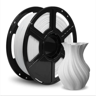 Abbildung von FLASHFORGE PETG 3D Druckerfilament 1,75 mm 1 kg Hochpräzises Filament (Weiß) Umweltfreundlich &amp; Blisterfrei