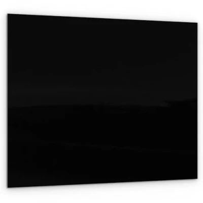 Abbildung von ALLboards Glasboard Magnetisch Schwarz 120x90cm, Rahmenlos, Glastafel, Magnettafel, Gehärtetes Glas