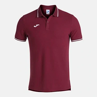 Abbildung von Joma Unisex 2XS Poloshirt, Kurze Ärmel, Komfort II, Burgunderrot, XXS