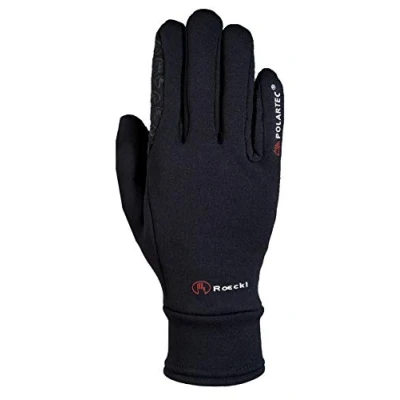 Abbildung von Roeckl Sports Reithandschuh Warwick, Freizeit Winter Handschuh, Schwarz 9