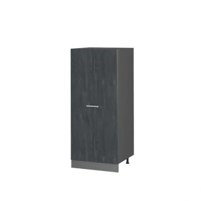 Abbildung von Vicco Hochschrank R Line, Schwarz Beton/Anthrazit, 60 cm