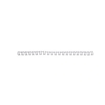 Abbildung von GBC 445516 MultiBind Drahtbinderücken, 10mm, silber, 100 Stück