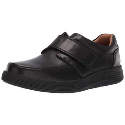 Abbildung von Clarks Klettschuh &quot;Un Abode Strap&quot;, Komfortschuh, Slipper, Festtagsschuh Herausnehmbares Fußbett