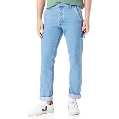 Abbildung von JACK &amp; JONES Men&#039;s JJICHRIS JJUTILITY MF 716 Jeans, Blue Denim, 29W / 34L