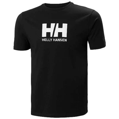Abbildung von Helly Hansen LOGO Tshirt print, Herren, Größe: Small, Black