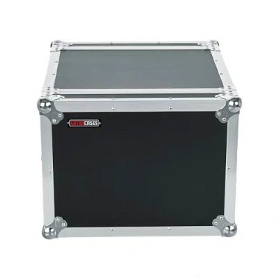 Abbildung von Gator Cases GTOUR Standard &amp; Shallow Racks ATA Flight Rack Koffer aus Holz; 8U; 17“ tief (G TOUR 8U)