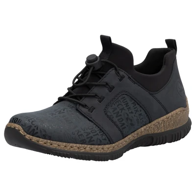 Abbildung von Rieker Sneaker low, Damen, Größe: 36, Blau Schuhe