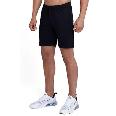 Abbildung von TCA Herren Aeron Gym und Running Shorts mit Taschen Schwarz, XXL
