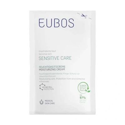 Abbildung von Eubos I Sensitive Pflege Feuchtigkeitscreme Nachfüllbeutel 50 ml für empfindliche Haut Hautverträglichkeit dermatologisch bestätigt
