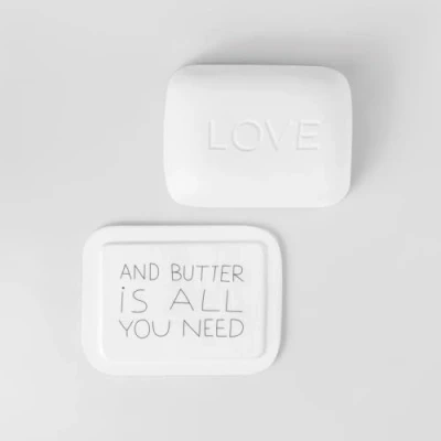 Abbildung von Räder Guten Morgen. Butterdose Love