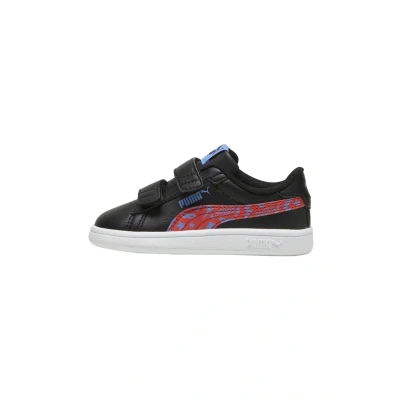 Abbildung von Puma Smash 3.0 Masked Hero Sneakers Babys Schuhe Black/Active Red/White Größe: 26