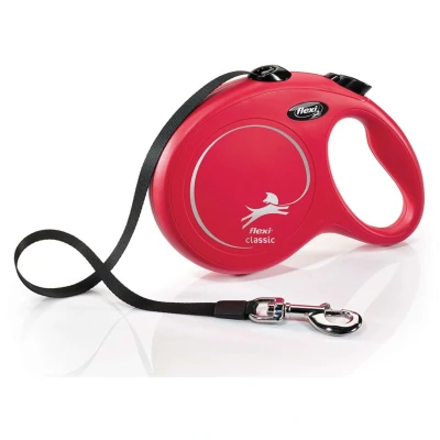 Abbildung von Flexi Gurtleine New Classic Rot 8m max 50kg