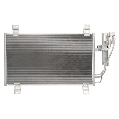 Abbildung von NRF 350361 Klimakondensator mit Trockner, Dichtring 15,5 10,1 Aluminium 602 MAZDA: CX 3, 2 Schrägheck