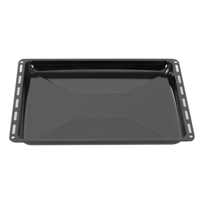 Abbildung von ICQN Backblech 465 x 370 30 mm, Emaille, (1 St), Passend für Bosch, Neff, Constructa, Beko, Samsung, Teka