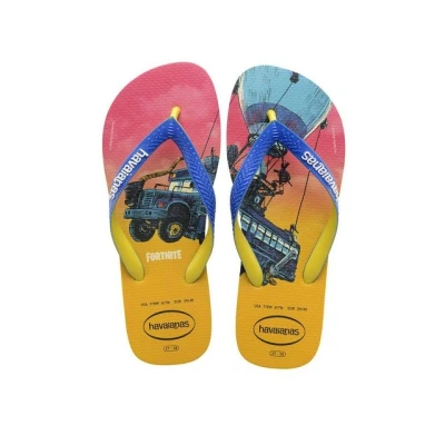 Abbildung von havaianas TOP FORTNITE FC 4146366 2197 Citrus Yellow Blau Mehrfarbig Zehentrenner
