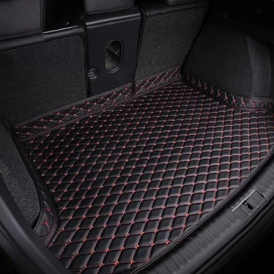 Abbildung von Auto Leder Kofferraummatten für Mercedes Benz GLA 180 200 220 2013 2019 Kofferraum Innenmatte Schutzmatten Zubehör,A
