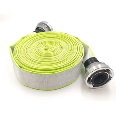 Abbildung von C 52 2 Zoll 20 Meter Industrieschlauch Feuerwehrschlauch Bauschlauch Flachschlauch Schlauch mit Storz Kupplung