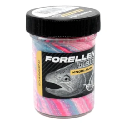Abbildung von FTM Forellenteig schwimmend 50g Forellenteig, Farbe/Aroma:Regenbogen Knoblauch
